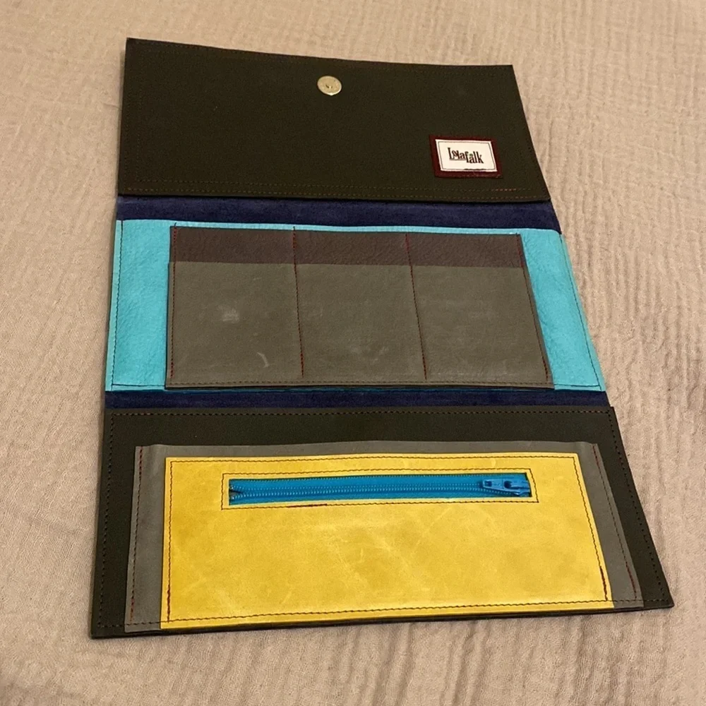 LOLAFALK WALLET BAG . The Stella Travel Wallet Clutch.